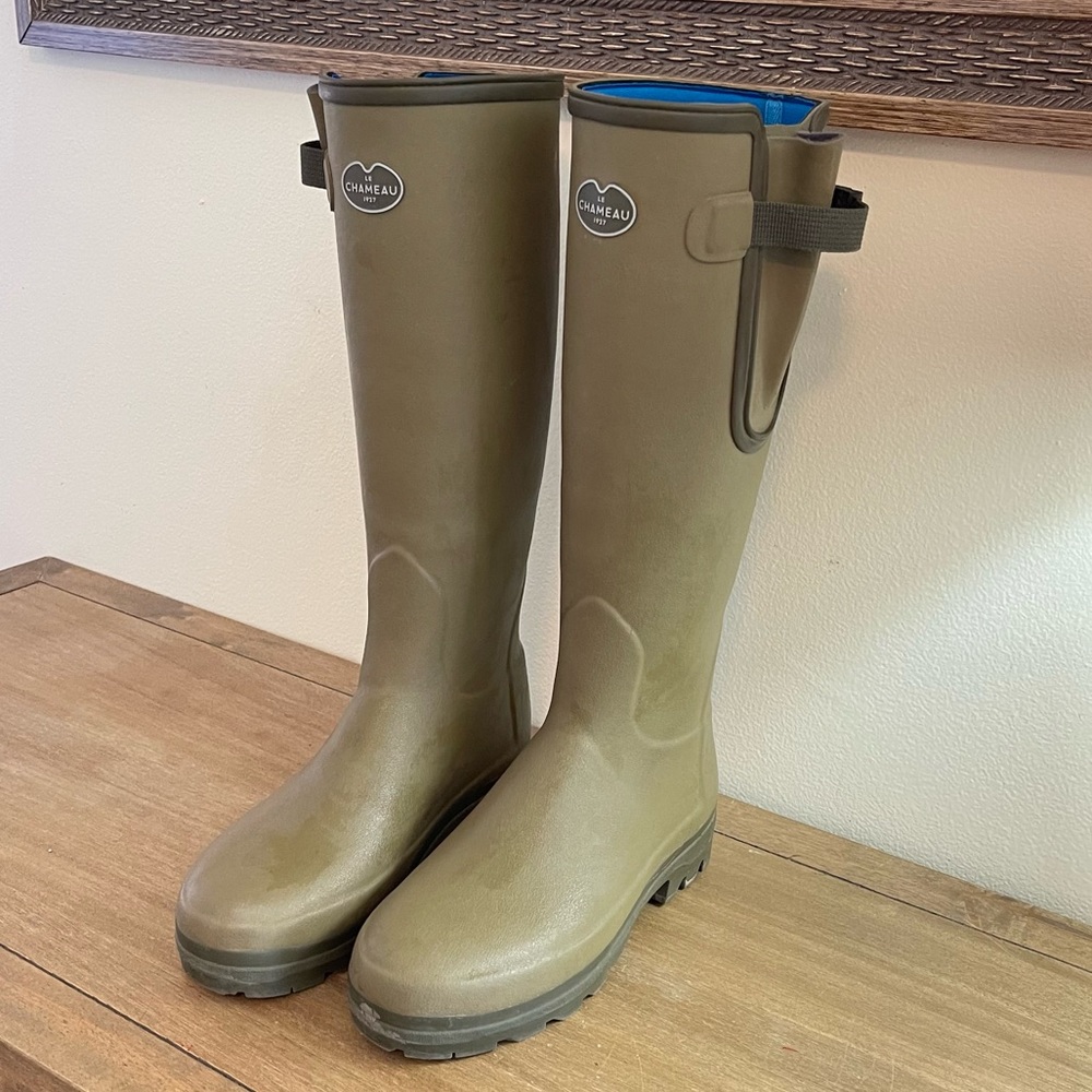 Le Chameau Women's Vierzonord Neoprene Lined Boots Size 40